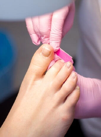 Gel en pies